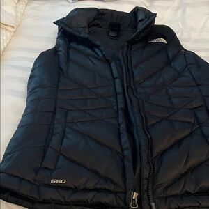The North Face Quilted Black Vest